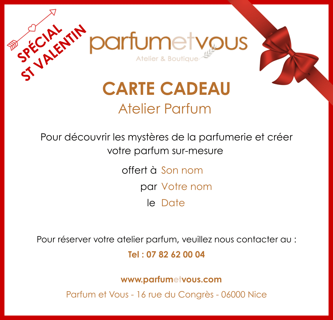 carte cadeau st valentin